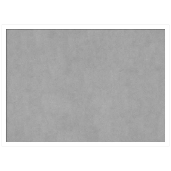 Amanti Art Svelte White Framed Magnetic Board 29 x 21 in.