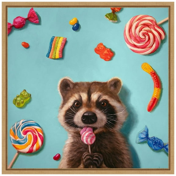 Amanti Art Sweet Tooth Framed Canvas Wall Art Print