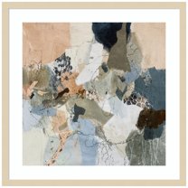 Amanti Art Terra Mirrors I Wood Framed Wall Art Print