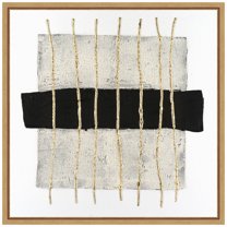 Amanti Art Textured Tablets II Framed Canvas Wall Art Print