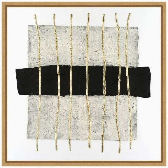 Amanti Art Textured Tablets II Framed Canvas Wall Art Print