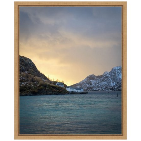 Amanti Art The Morning Glow II Framed Canvas Wall Art Print