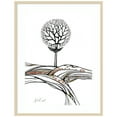 thumbnail image 1 of Amanti Art The Round Tree Wood Framed Wall Art Print, 1 of 1