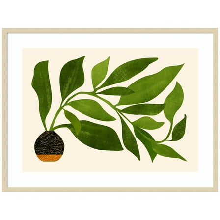 Amanti Art The Wanderer Wood Framed Wall Art Print