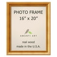 thumbnail image 1 of Amanti Art Townhouse Gold Wood Picture Frame, Photo Frame, Art Frame 16x20, 1 of 4