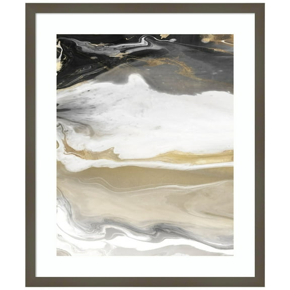 Amanti Art Tranquil Nuances I Wood Framed Wall Art Print
