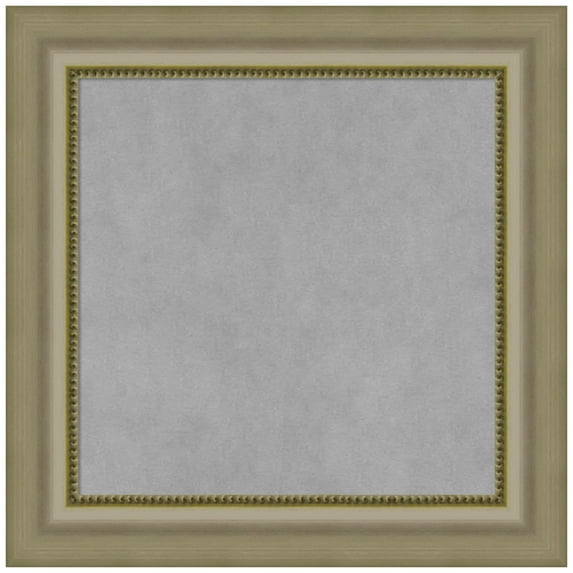 Amanti Art Vegas Silver Framed Magnetic Board 21 x 21 in.