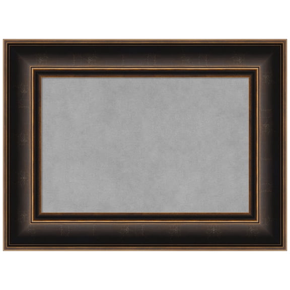 Amanti Art Villa Oil Rubbed Bronze Framed Magnetic Board 24 x 18 in.