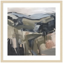 Amanti Art Waiting by the Hilltops Wood Framed Wall Art Print