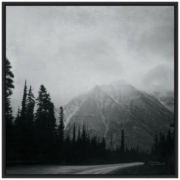 Amanti Art West Coast Wandering Mountains Framed Canvas Wall Art Print