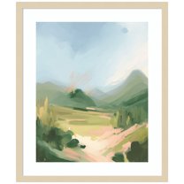 Amanti Art Whispers in the Wind I Wood Framed Wall Art Print