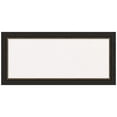 thumbnail image 1 of Amanti Art White Cork Board Framed Accent Bronze Narrow Bulletin Board 34 in. x 16 in., 1 of 7