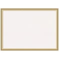 thumbnail image 1 of Amanti Art White Cork Board Framed Florence Gold Bulletin Board 30 in. x 22 in., 1 of 7