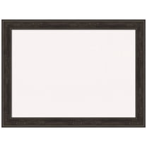 Amanti Art White Cork Board Framed Shipwreck Greywash Narrow Bulletin Board 32 in. x 24 in.