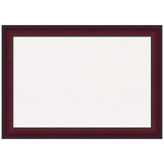 Amanti Art White Cork Board Wood Framed Canterbury Cherry Bulletin Board 41 in. x 29 in.