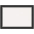 thumbnail image 1 of Amanti Art White Cork Board Wood Framed Corvino Black Narrow Bulletin Board 27 in. x 19 in., 1 of 7