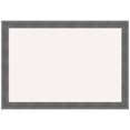 thumbnail image 1 of Amanti Art White Cork Board Wood Framed Dixie Blue Grey Rustic Bulletin Board 26 in. x 18 in., 1 of 7