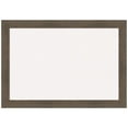 thumbnail image 1 of Amanti Art White Cork Board Wood Framed Hardwood Mocha Narrow Bulletin Board 27 in. x 19 in., 1 of 7
