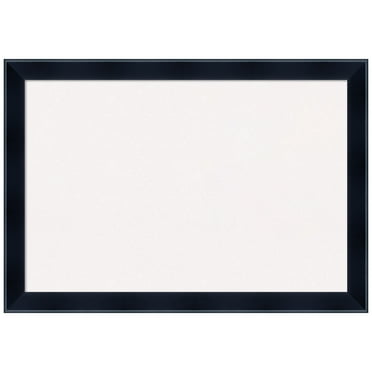 Amanti Art White Cork Board Wood Framed Madison Black Bulletin Board 26 in. x 18 in.