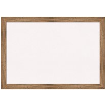 Amanti Art White Cork Board Wood Framed Owl Brown Narrow Bulletin Board 40 in. x 28 in.