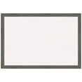 thumbnail image 1 of Amanti Art White Cork Board Wood Framed Regis Barnwood Grey Narrow Bulletin Board 39 in. x 27 in., 1 of 8