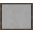 thumbnail image 1 of Amanti Art Woodgrain Stripe Chocolate Framed Magnetic Board 26 x 22 in., 1 of 7
