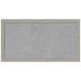 thumbnail image 1 of Amanti Art Woodgrain Stripe Grey Framed Magnetic Board 26 x 14 in., 1 of 7