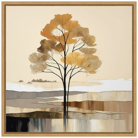 Amanti Art Woodland Charm II Framed Canvas Wall Art Print