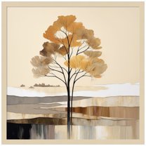 Amanti Art Woodland Charm II Wood Framed Wall Art Print
