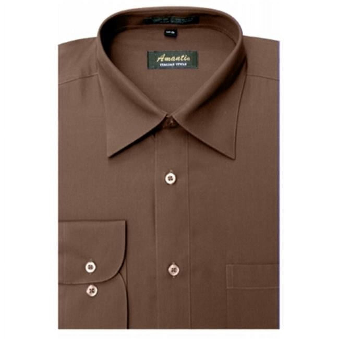 17 1/2 x 36 dress shirt 17 1/2 X 36/37 Polyester Traditional Fit Dress Shirts