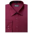thumbnail image 1 of Amanti CL1009-15 1-2x32-33 Amanti Mens Wrinkle Free Burgundy Dress Shirt - Burgundy-15 1-2 x 32-33, 1 of 1