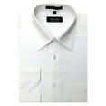 thumbnail image 1 of Amanti Men's Wrinkle Free White Dress Shirt, 1 of 1