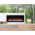 thumbnail image 1 of Amantii SYM-60-XT 60 in. Extra Tall Clean-Face Electric Built-In with Black Steel Surround, 1 of 1