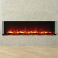 thumbnail image 1 of Smart 60" 3 sided glass electric fireplace Built-in only, 1 of 2