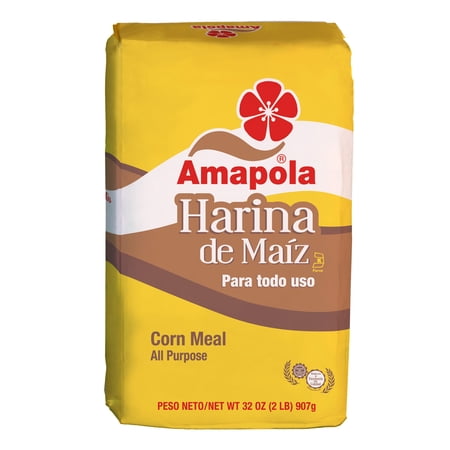 Amapola Harina de Maiz Dry Mix Cornmeal Bag All Purpose Flour - Ez 10/2 Lbs