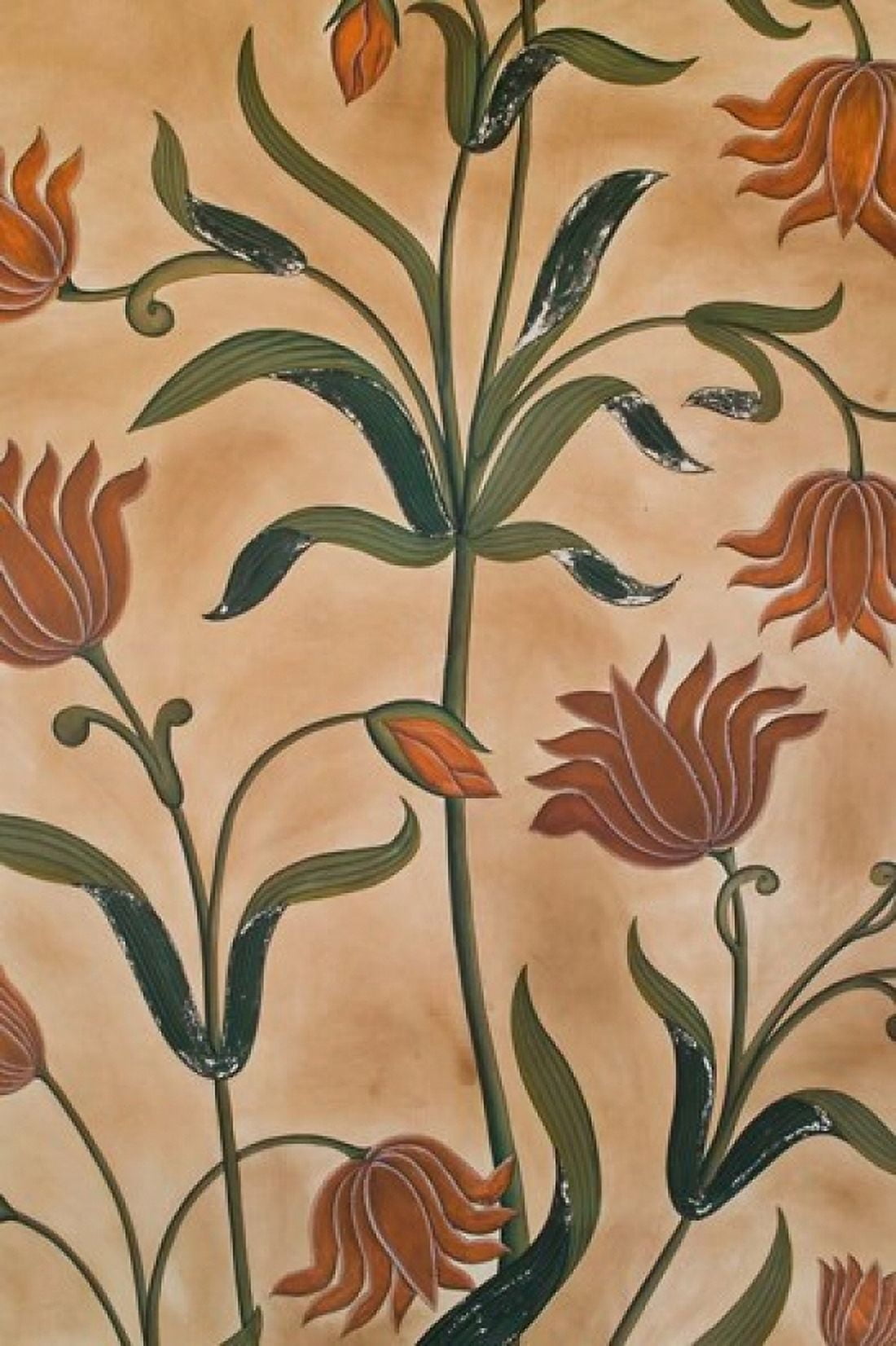 Amar Villas Hotel Detail India Canvas Art - Walter Bibikow DanitaDelimont (18 x 26)