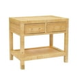 thumbnail image 1 of Amara Natural Rattan Nightstand, 1 of 6