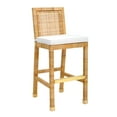 thumbnail image 1 of Amara Rattan Bar Stool, 1 of 5