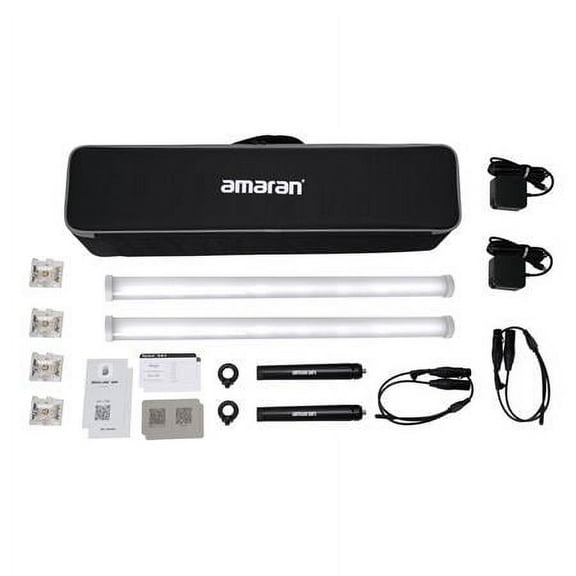 Amaran PT2c 2' RGBWW LED Pixel Tube 2-Light Production Kit