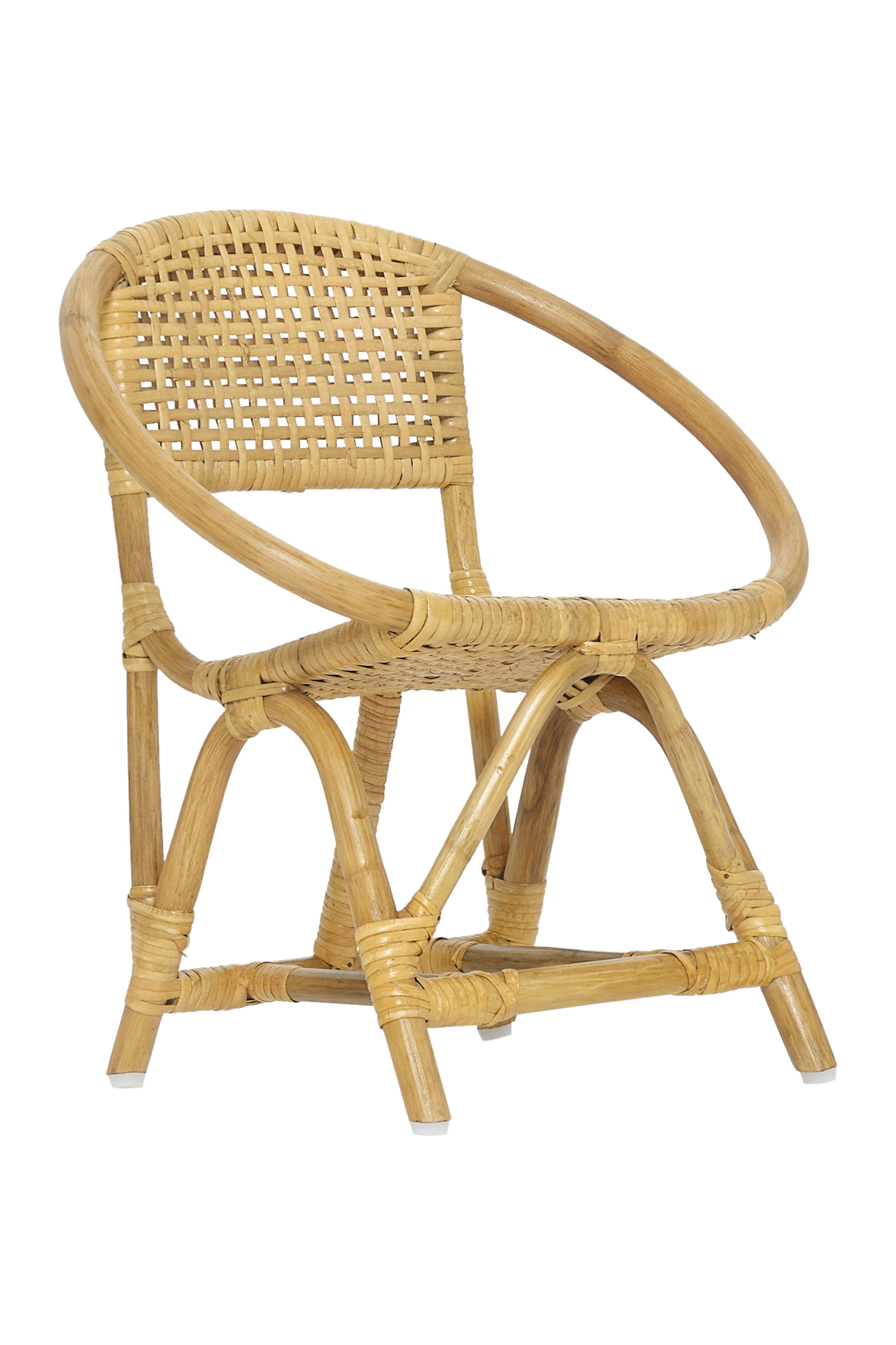 Amaraxpressions Small Natural Rattan Kids Chair for Bedroom and Playroom Durable Boho Style For Children up to 6 Years Walmart