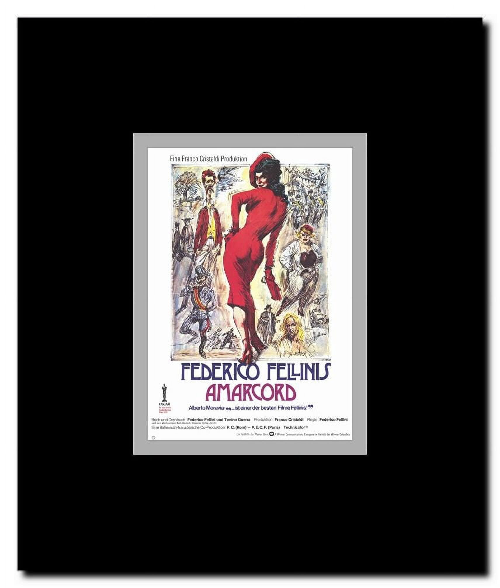 Amarcord Framed Movie Poster