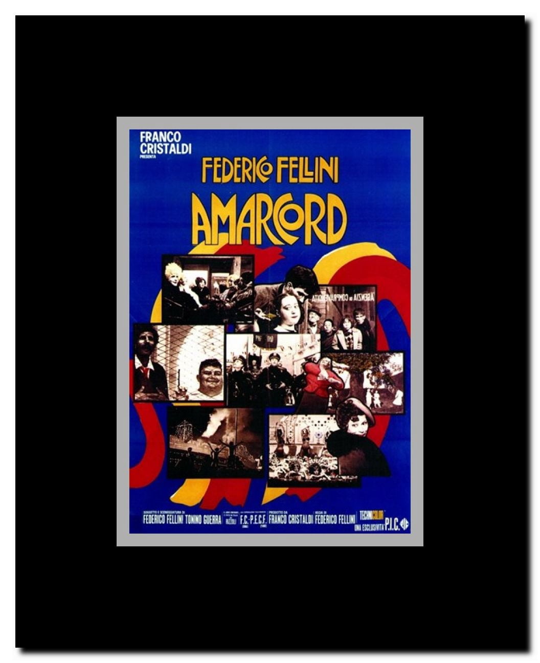 Amarcord Framed Movie Poster