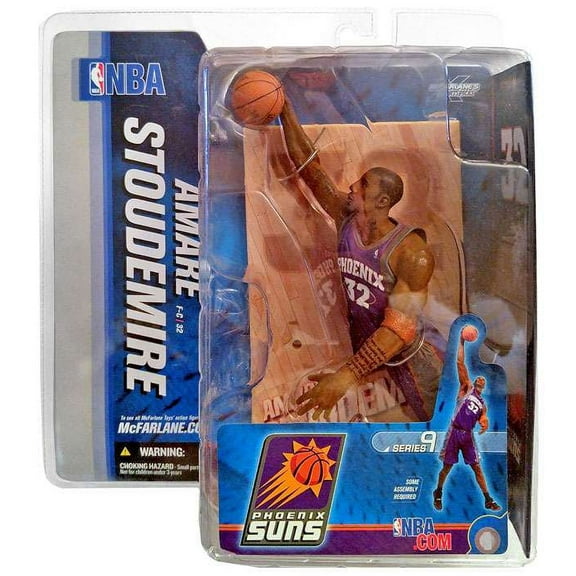 Amare Stoudemire Action Figure Purple Jersey Sports Picks Series 9 NBA