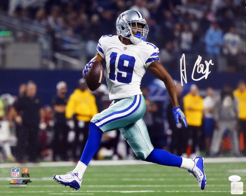 Amari Cooper Autographed 16x20 Photo Dallas Cowboys JSA 144631 ...