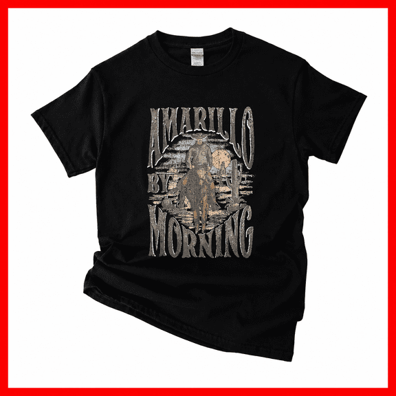 Amarillo By Morning Rodeo Country Music Western V40550 Unisex T-Shirt, S-5XL