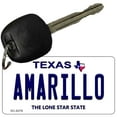 thumbnail image 1 of Amarillo Texas Novelty Aluminum Key Chain KC-9376 3" x 1.5" Key Chain (KC), 1 of 1
