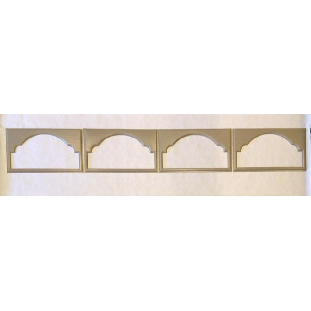 Amarr 4 Cathedral Short Panel Replacement Decorative Inserts for Amarr