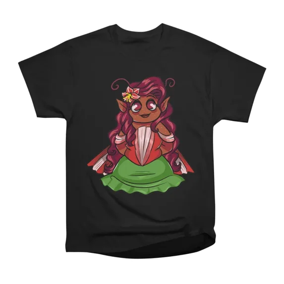 Amaryllis Flower Fairy chibi T-Shirt Tee Gift For Him Merch For Her ...
