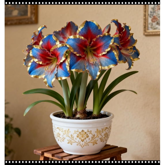Amaryllis, Low Maintenance - Easy Grow - Ideal for Beds Borders, Plant Pots & Planters
