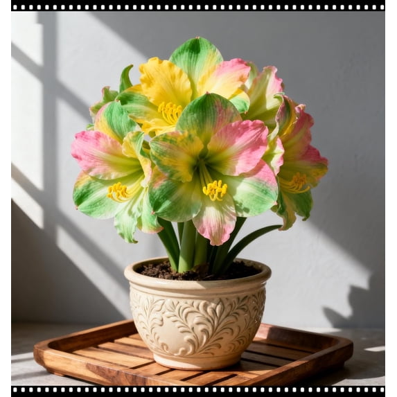 Amaryllis, Low Maintenance - Easy Grow - Ideal for Beds Borders, Plant Pots & Planters